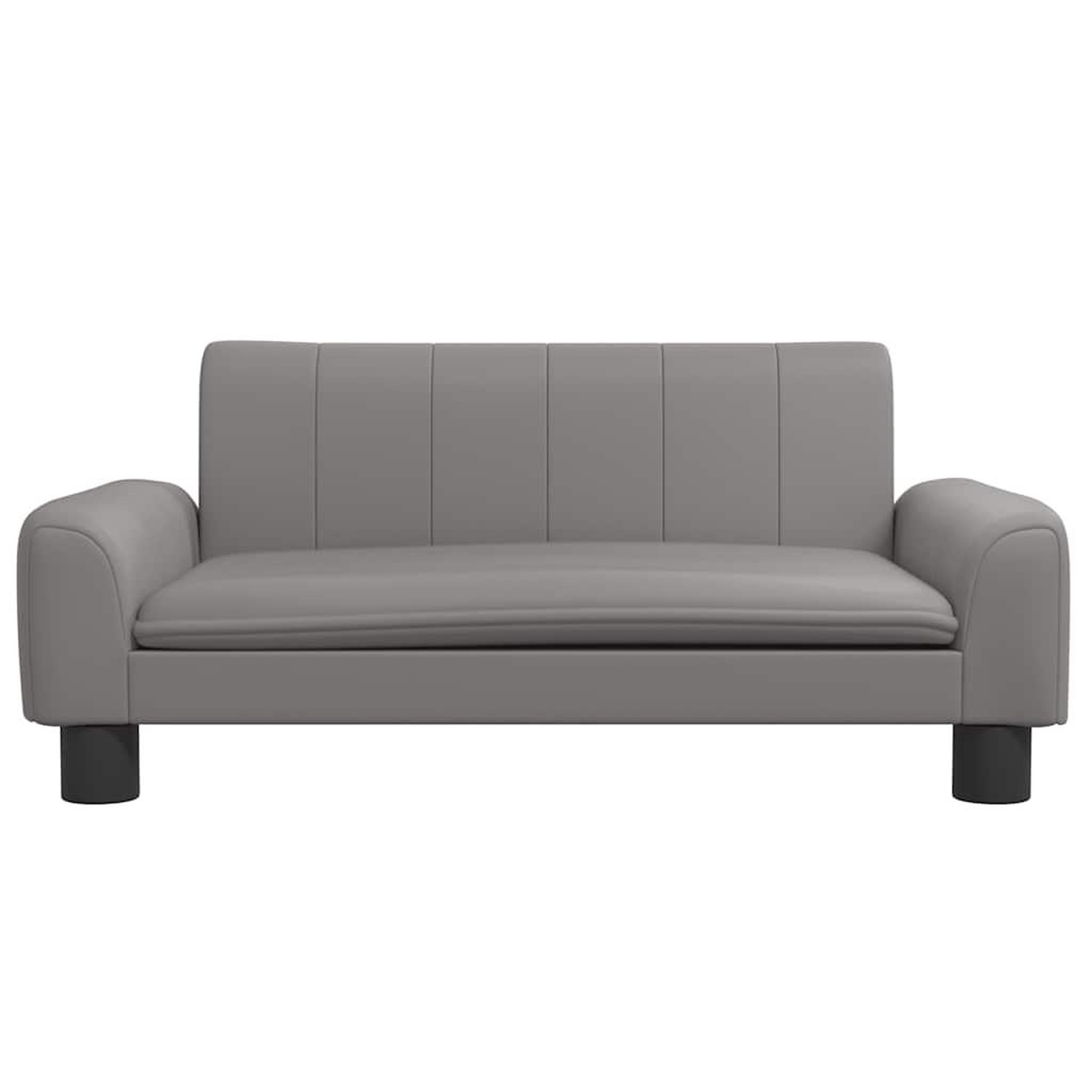 Voir la diapositive 3 : VIDAXL Lit pour chien gris 70x45x30 cm similicuir