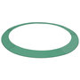Voir la diapositive 1 : VIDAXL Coussin de sécurité PE Vert de trampoline rond de 3,66 m