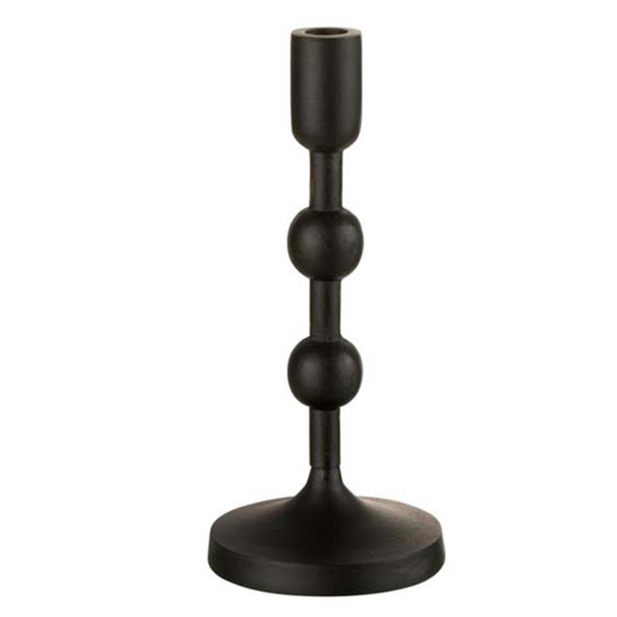 J-LINE Chandelier Rond Design  Izy  29cm Noir