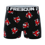 Voir la diapositive 3 : FREEGUN Lot de 3 boxers homme La vache qui rit