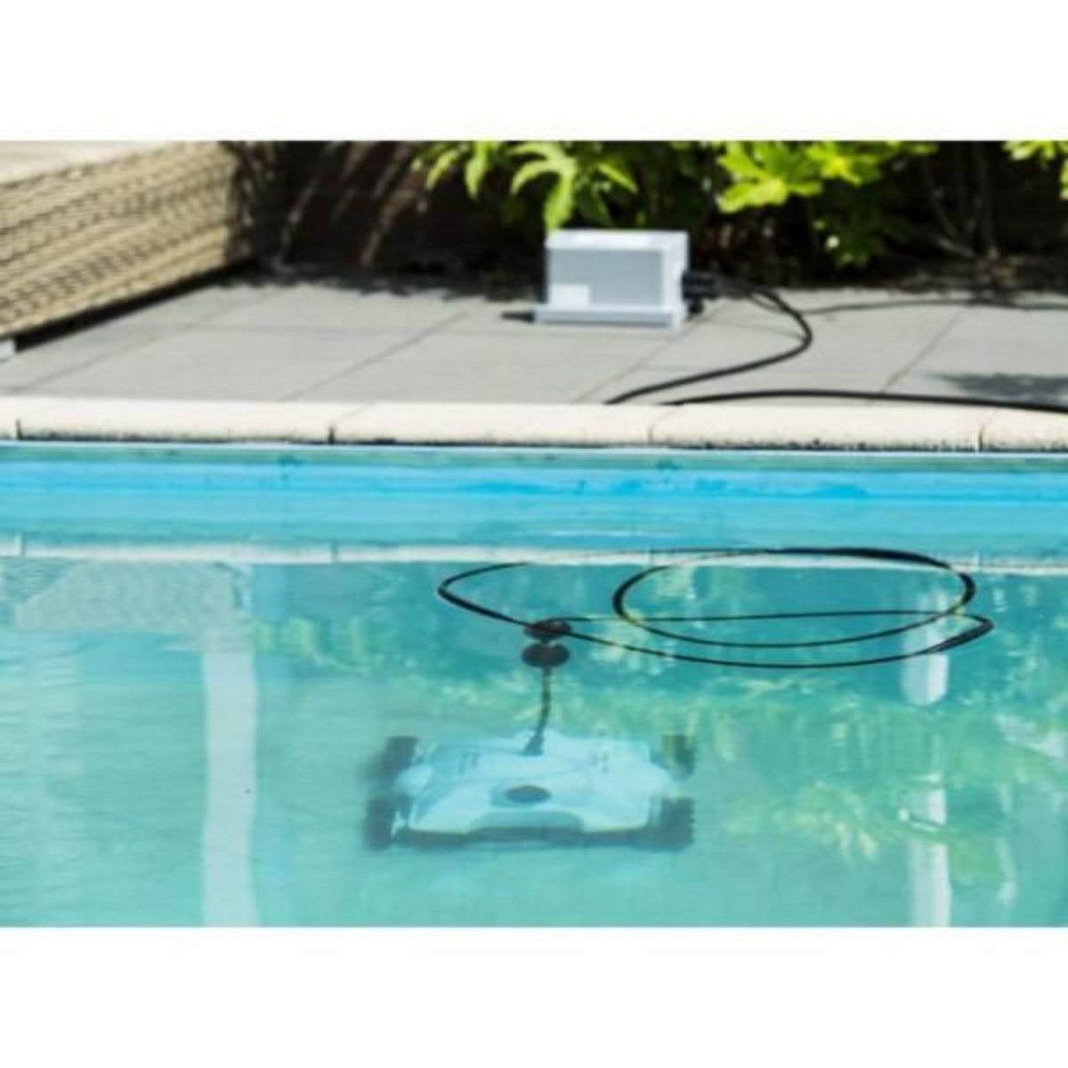 Ubbink Robot nettoyeur de piscine UBBINK - Robotclean 1 - nettoyage fond pour toutes piscines