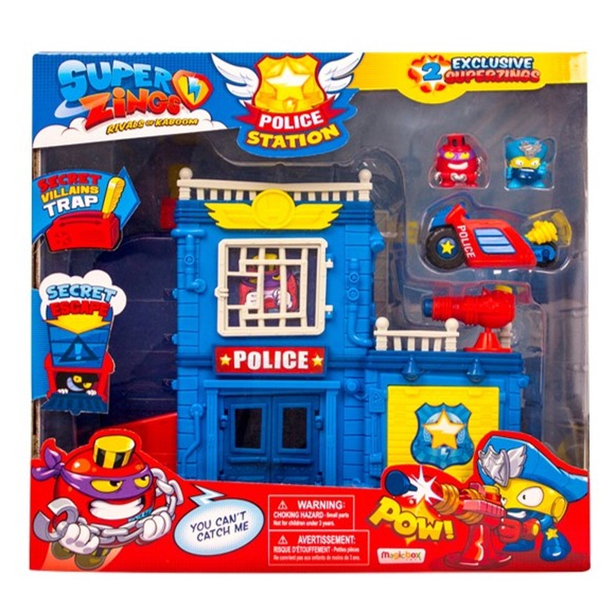 Voir la diapositive 2 : Station de police Super Zings