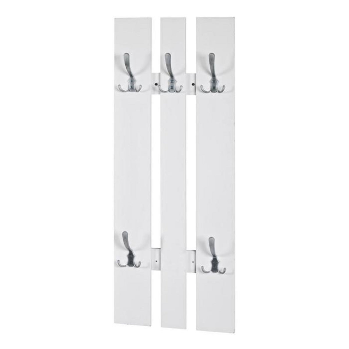 Paris Prix Patère Murale 5 Crochets  Design  100cm Blanc