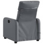 Voir la diapositive 4 : VIDAXL Fauteuil de massage inclinable Gris Similicuir