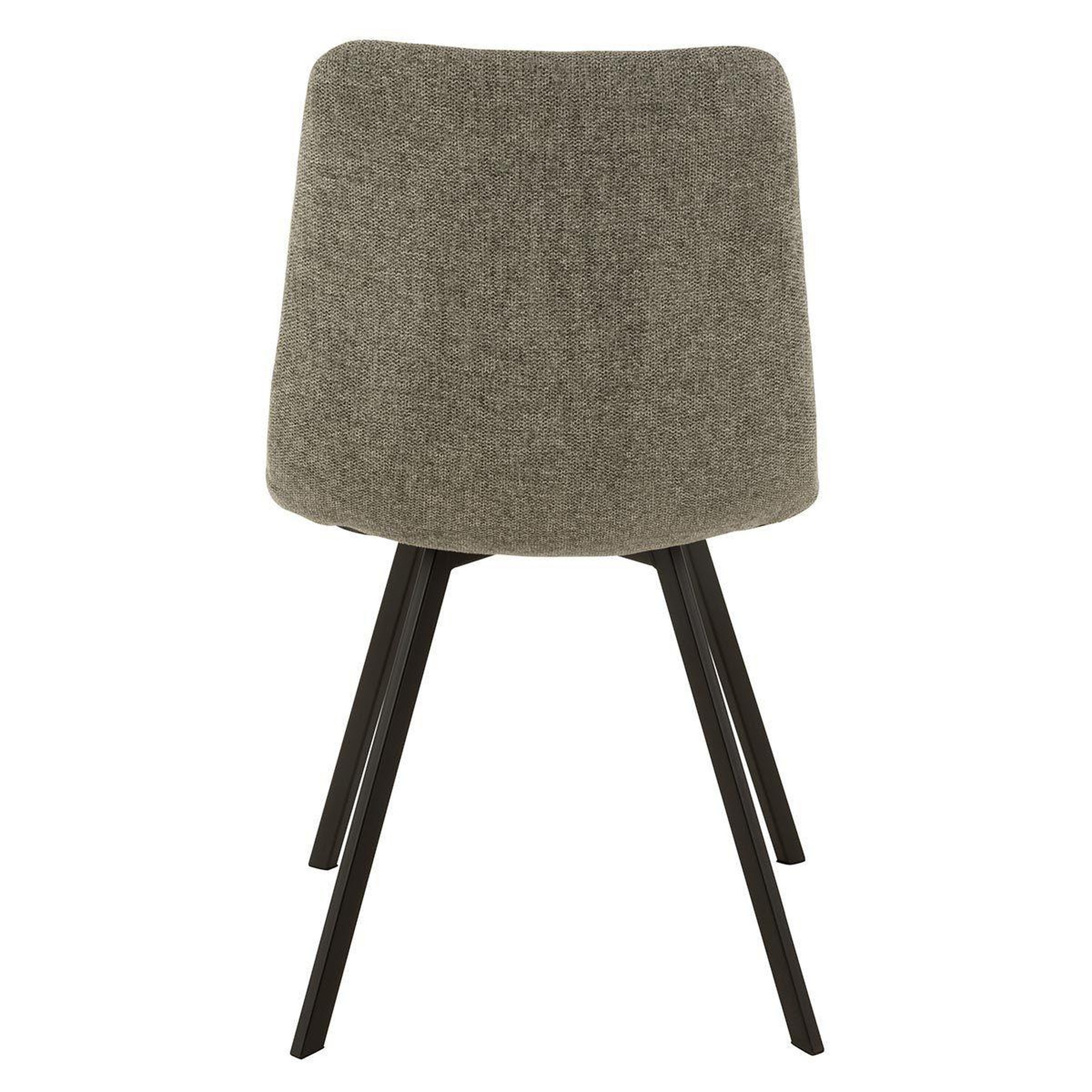 Voir la diapositive 3 : J-LINE Chaise design  babette  90cm gris