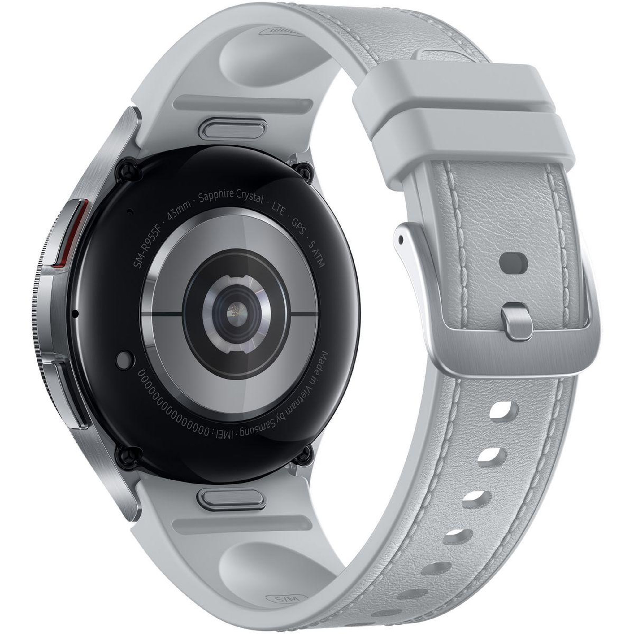 Voir la diapositive 4 : Samsung Montre connectée Galaxy Watch6 Classic 4G Argent 43mm
