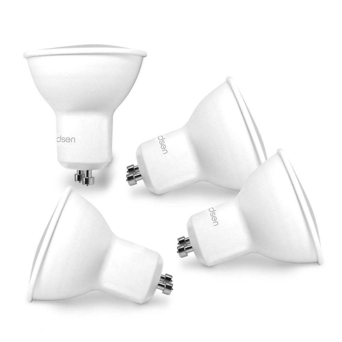 AVIDSEN Lot de 4 ampoules connectées GU10 HOMELIGHT