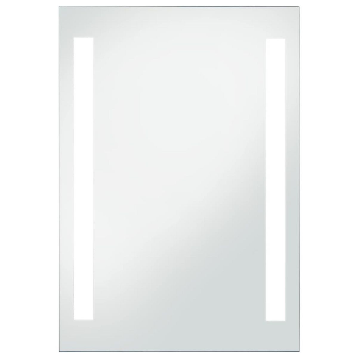 VIDAXL Miroir mural a LED pour salle de bains 60x80 cm