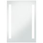 Voir la diapositive 2 : VIDAXL Miroir mural a LED pour salle de bains 60x80 cm