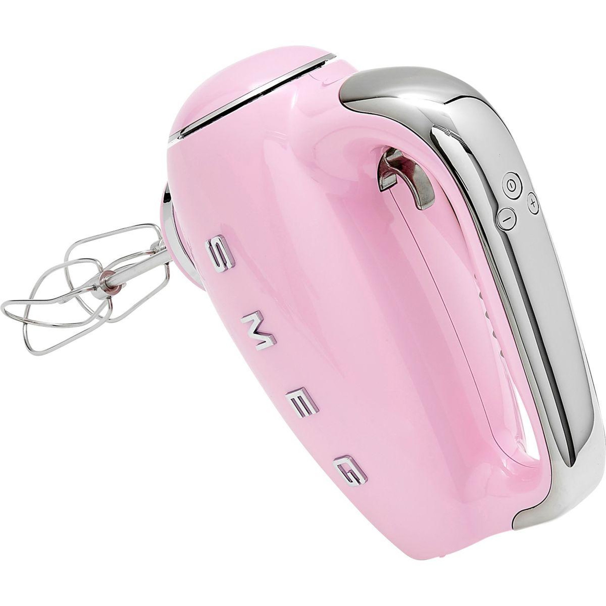 Voir la diapositive 5 : SMEG Batteur rose hmf01pkeu