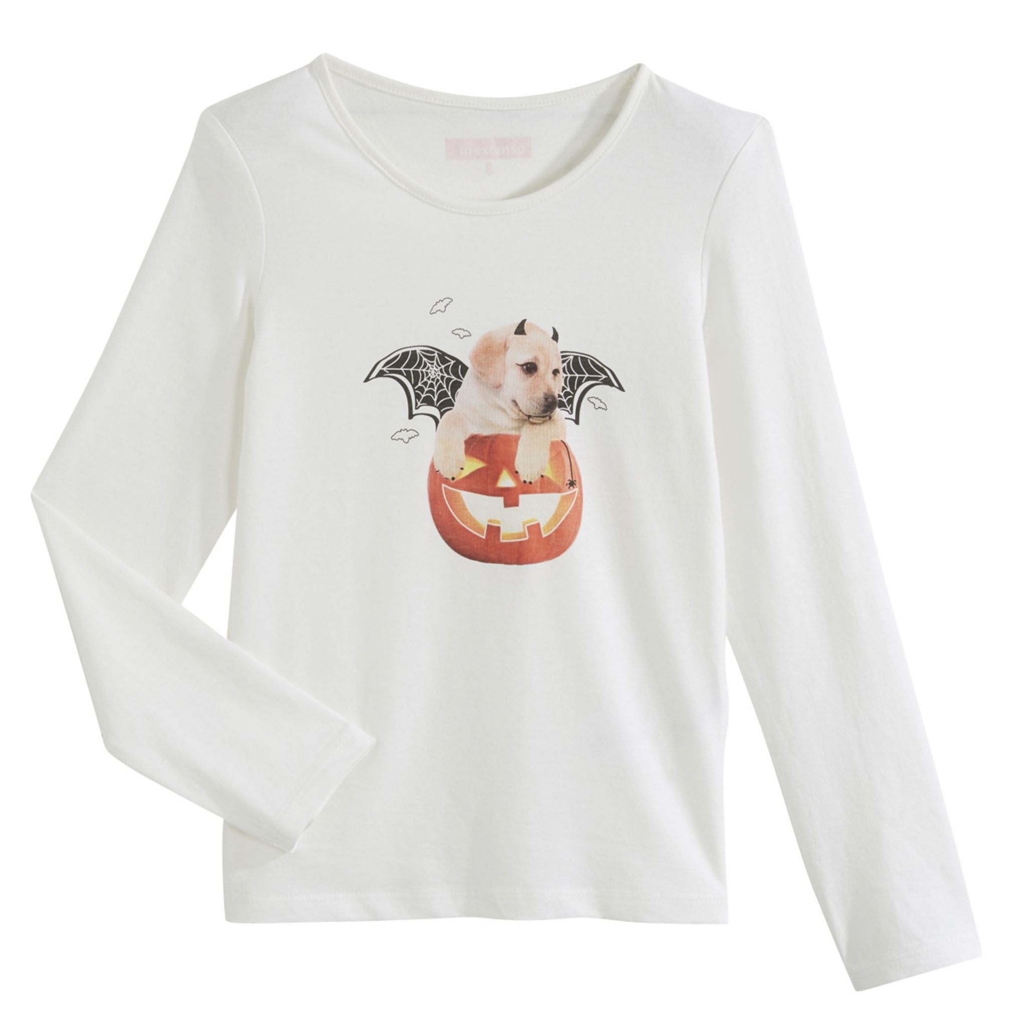 T-shirt Halloween Femme 'Problème Résolu' - Déguisement Humoristique Avec Design Sanguinolent - Manches Courtes Col V