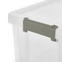 Voir la diapositive 3 : FIVE Boîte de Rangement  Forty+  35L Transparent