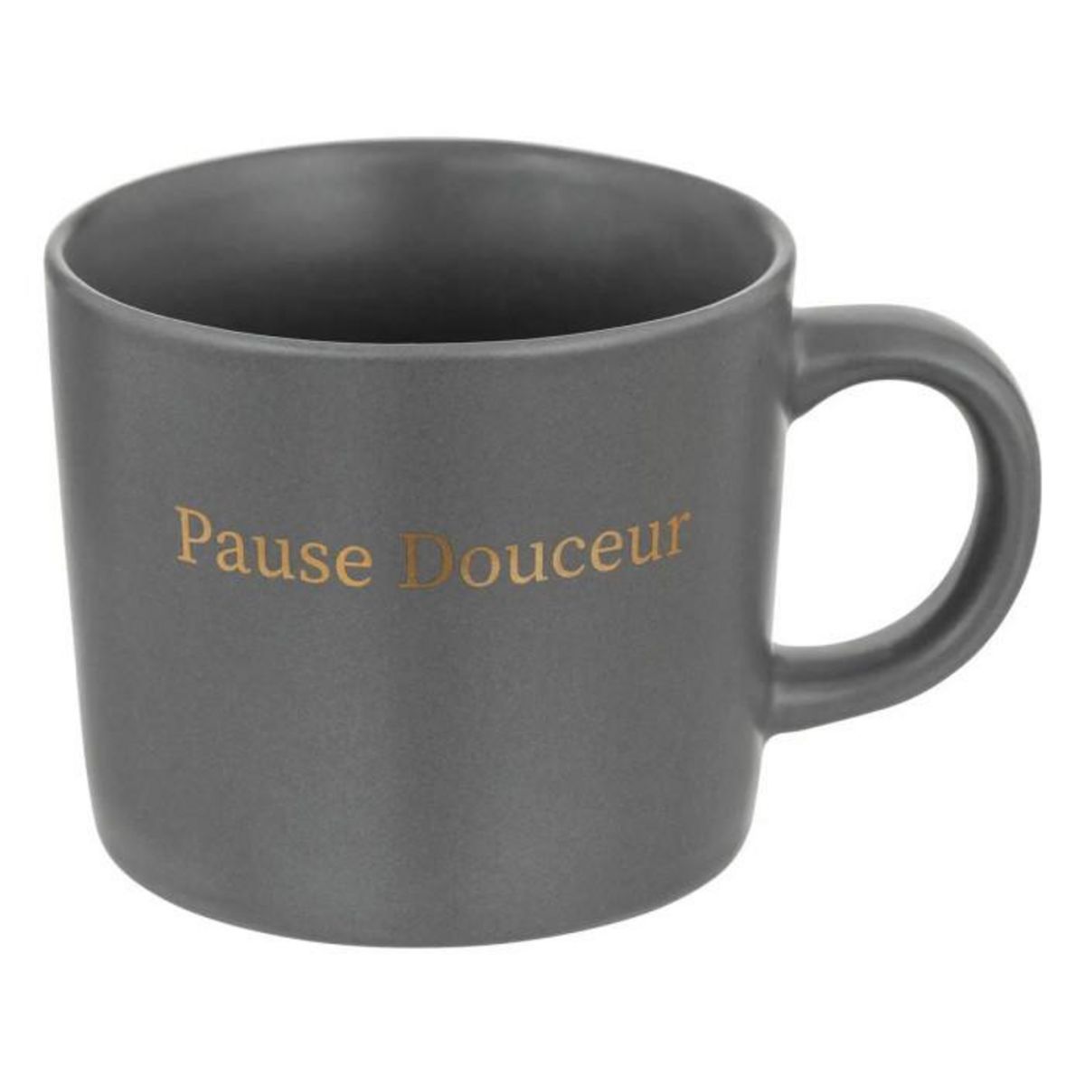 SECRET DE GOURMET Lot de 4 Mugs sur Rack  Belle Journée  20cl Multicolore
