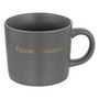 Voir la diapositive 2 : SECRET DE GOURMET Lot de 4 Mugs sur Rack  Belle Journée  20cl Multicolore