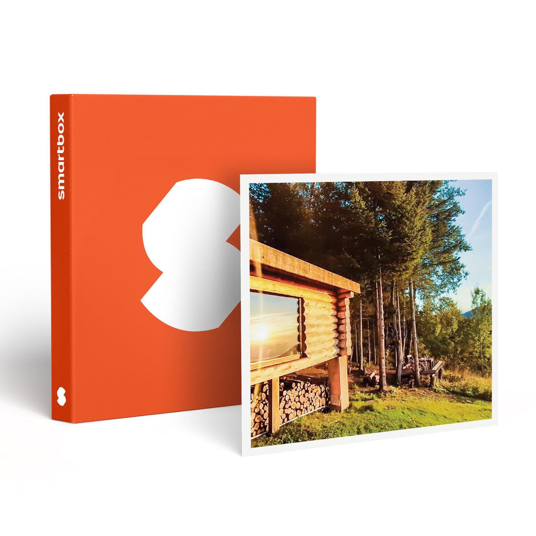 Smartbox 4 jours insolites dans une cabane en bois près de la frontière suisse - coffret cadeau séjour
