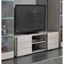 Voir la diapositive 2 : Meuble TV L160cm + 2 vitrine 1 porte ALBA