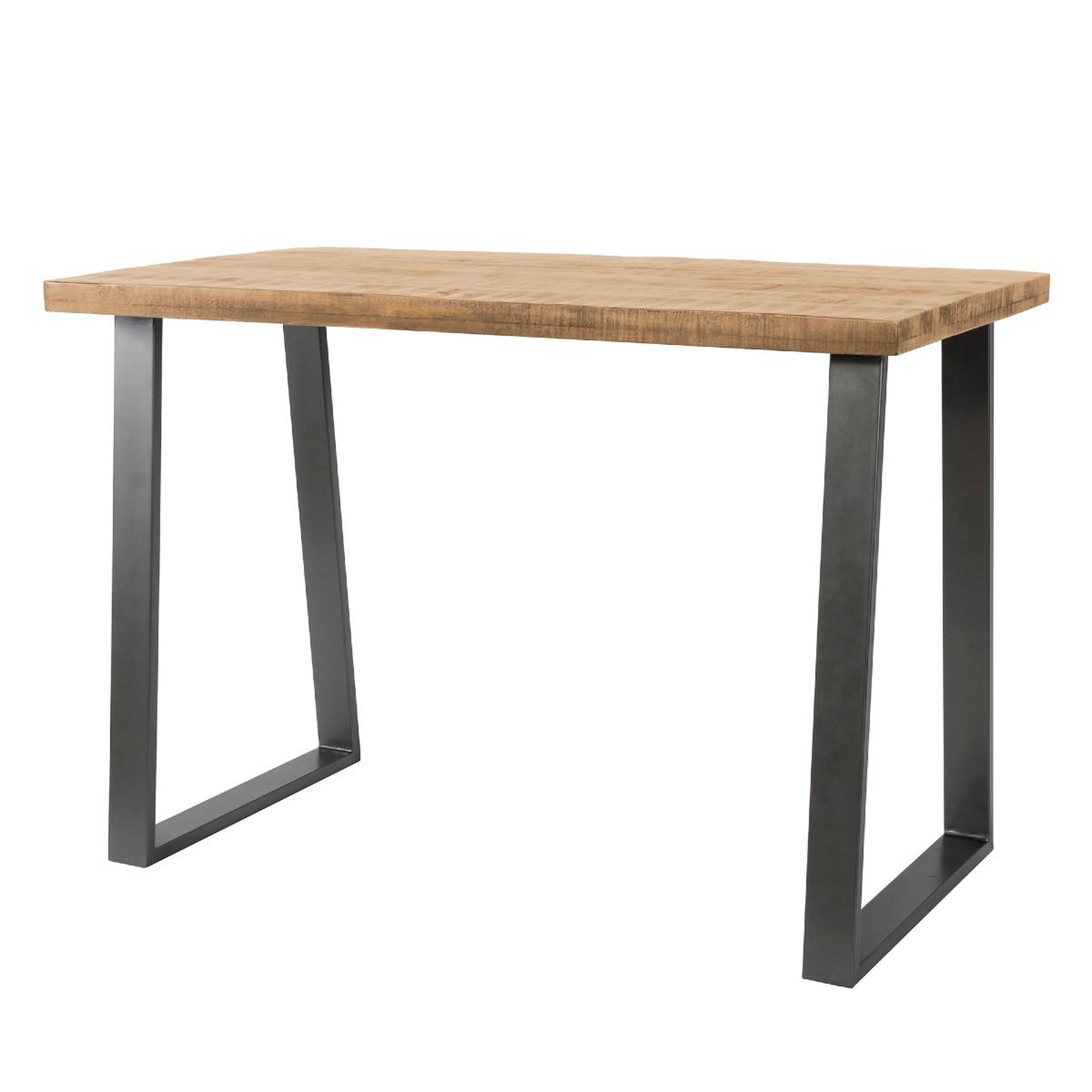 JLC KREATION Table de bar haute en bois massif trio