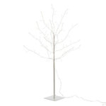 Paris Prix Plante Artificielle Déco LED  Arbre Nu  100cm Blanc