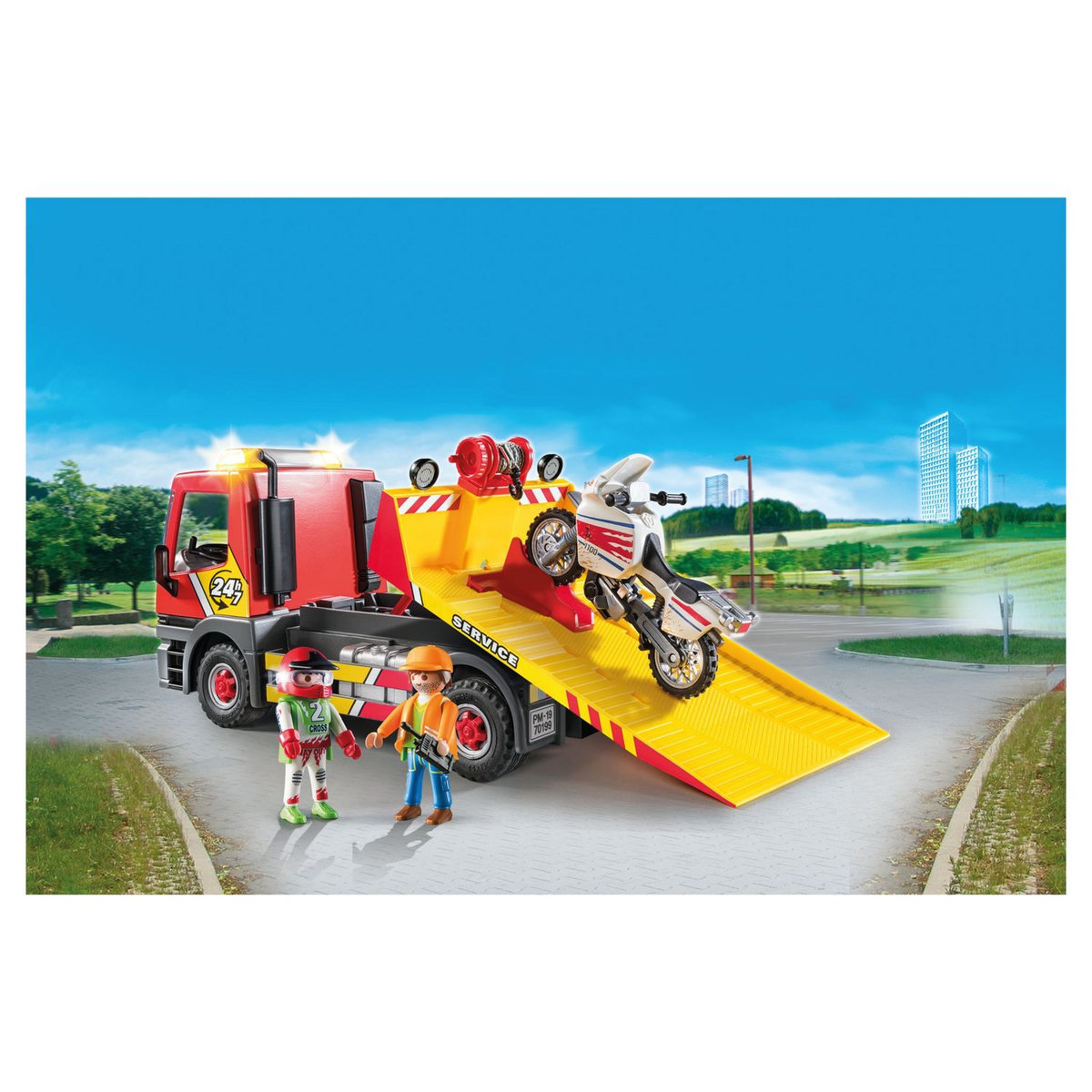PLAYMOBIL 70199 - City Life - Camion de dépannage