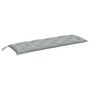 Voir la diapositive 2 : VIDAXL Coussin de banc de jardin gris clair melange 150x50x7 cm tissu