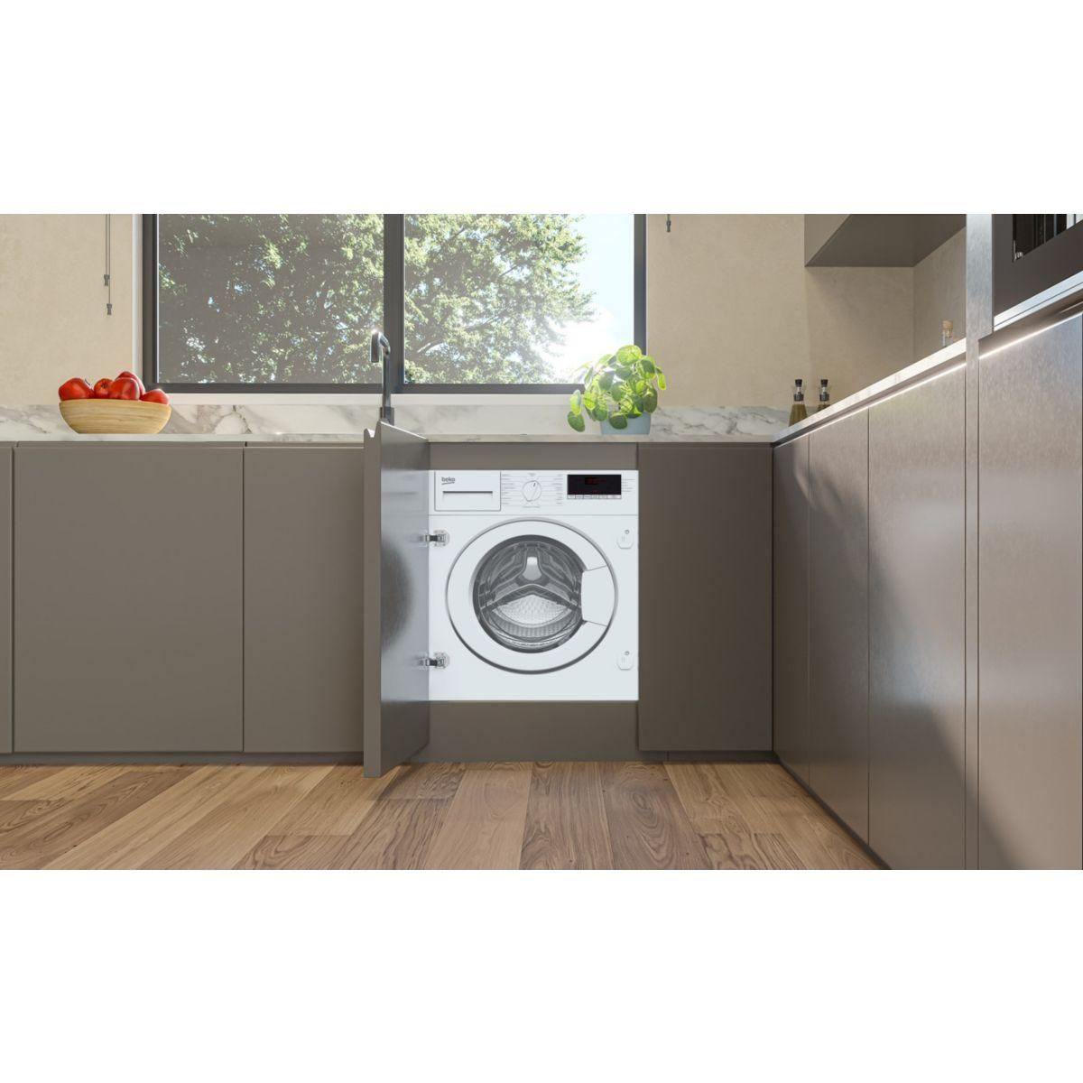 Beko Lave linge hublot encastrable WITC8410B0W