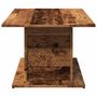 Voir la diapositive 5 : VIDAXL Table basse vieux bois 102x55,5x40 cm bois d'ingenierie