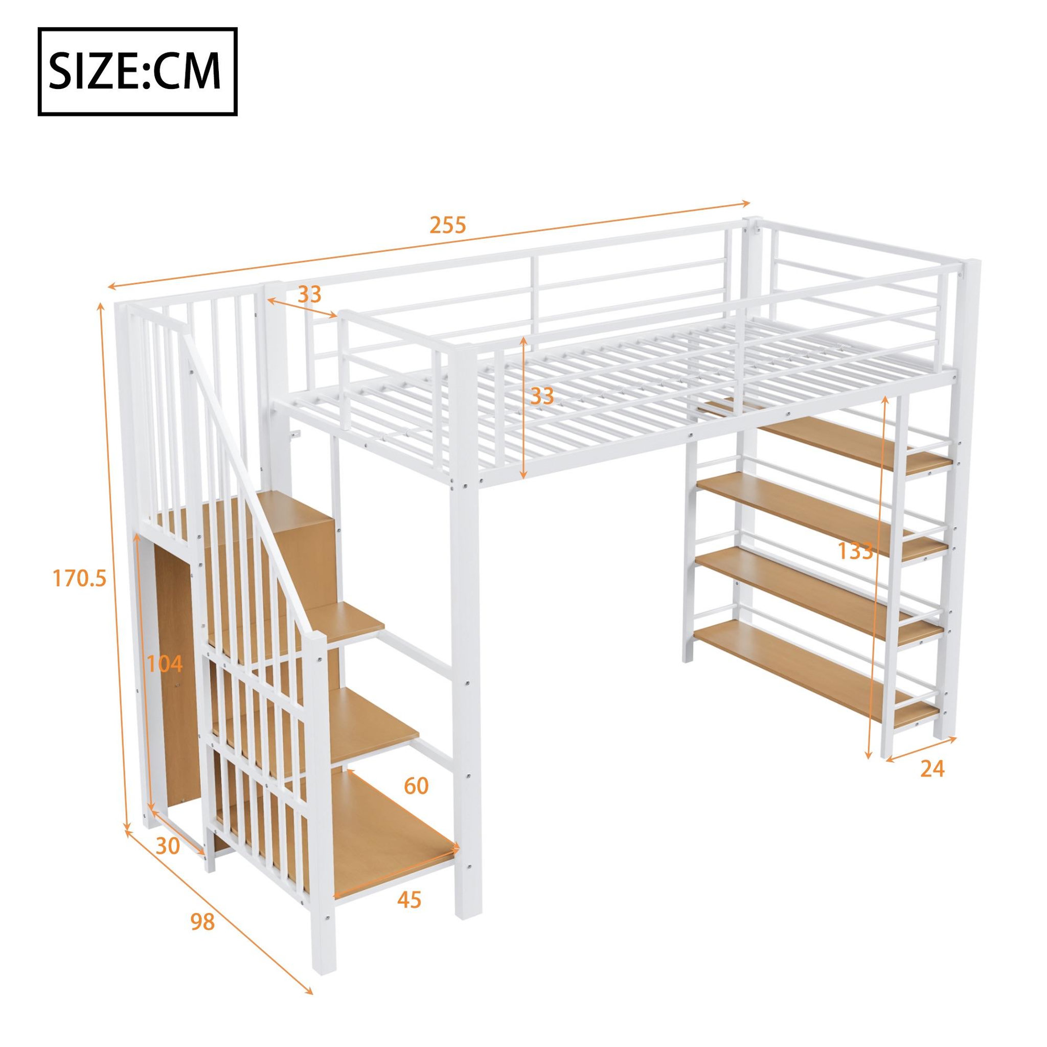 Voir la diapositive 3 : MERAX Lit mezzanine