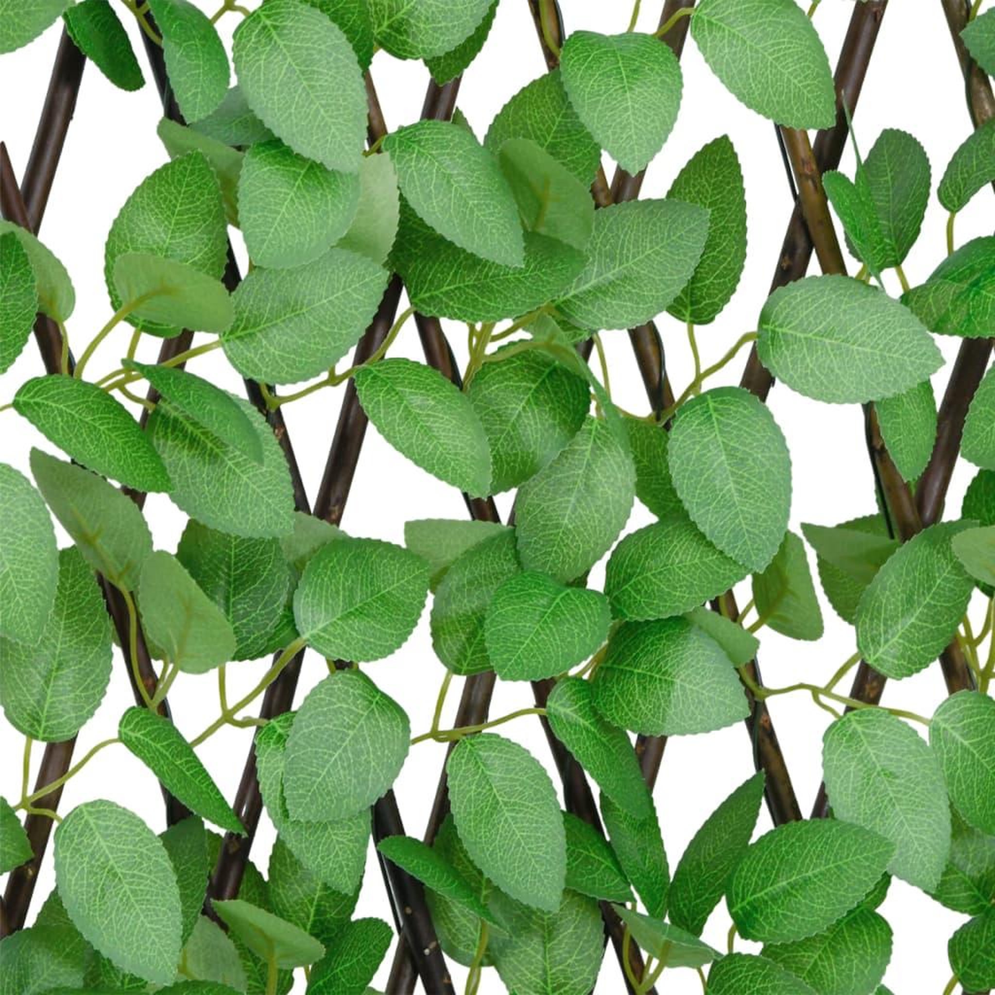 Voir la diapositive 5 : VIDAXL vidaXL Treillis de lierre artificiel extensible vert 180x65 cm