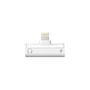 Voir la diapositive 2 : Mobility Lab Adaptateur USB C Lightning vers Jack audio blanc