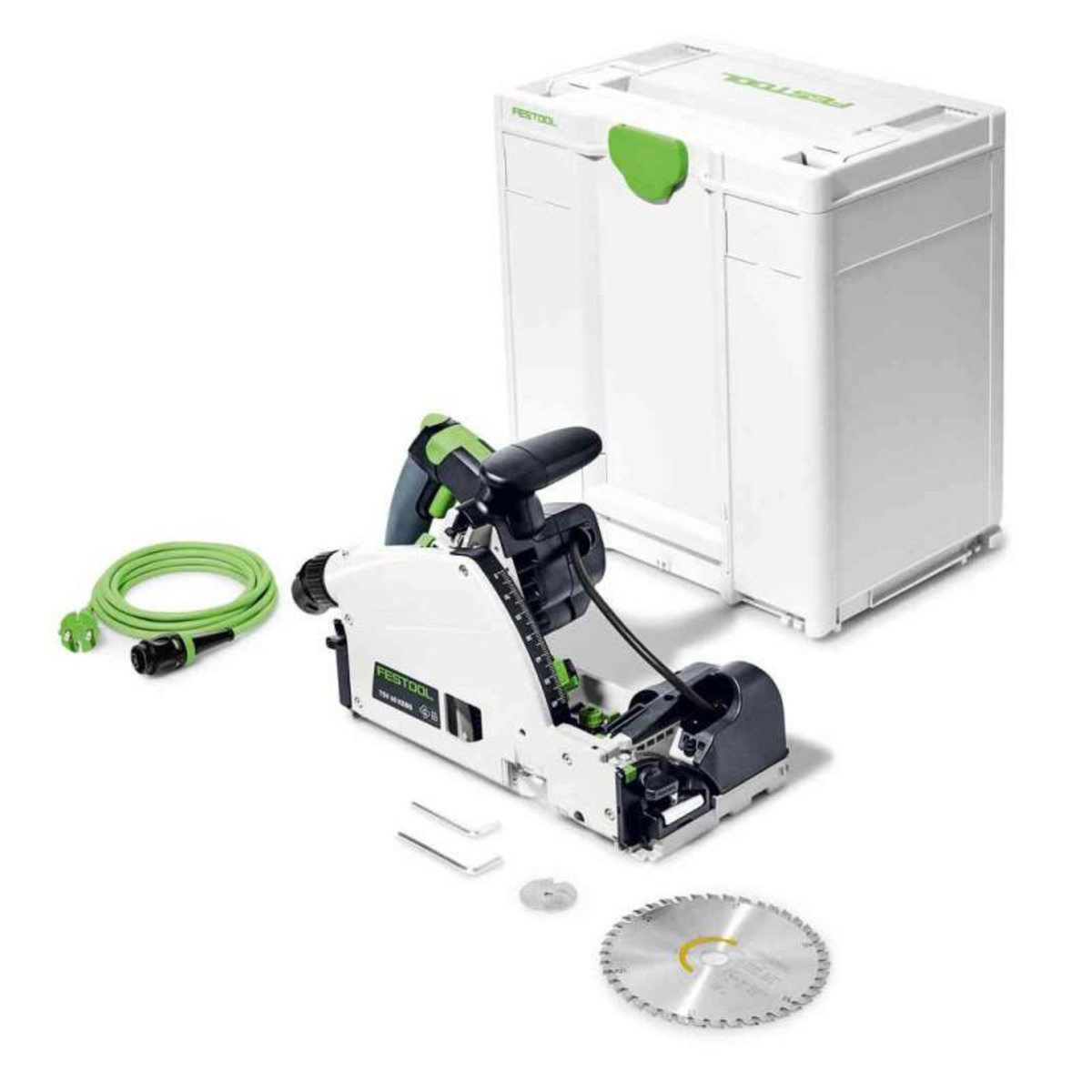 FESTOOL Scie plongeante avec inciseur 1500 190W TSV 60 KEBQ Plus + coffret Systainer SYS3 FESTOOL 576730