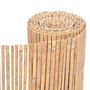 Voir la diapositive 3 : VIDAXL Cloture Bambou 1000 x 30 cm