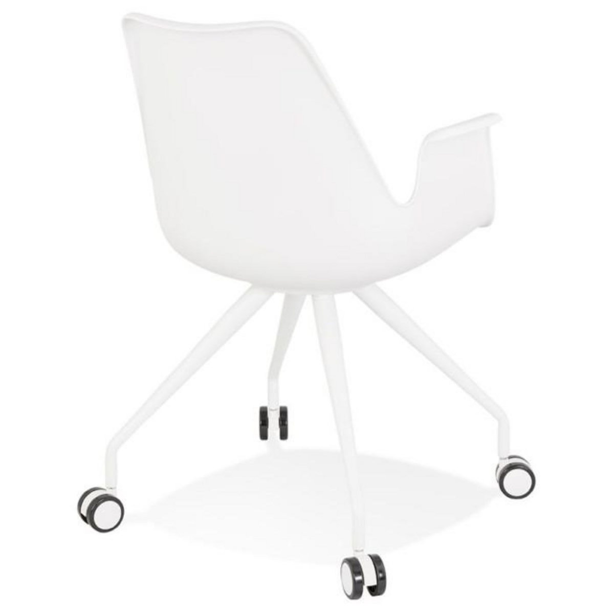 Paris Prix Chaise de Bureau Design  Mirabel  89cm Blanc