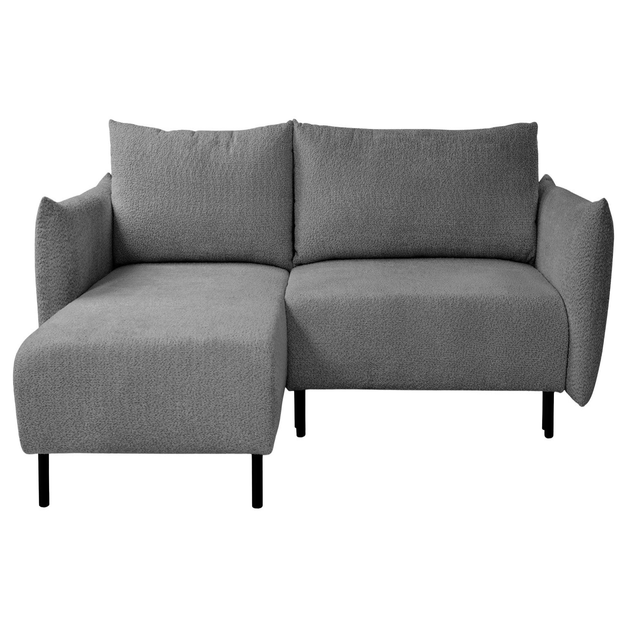 Voir la diapositive 1 : CASANOVA PARIS Alix - canapé d'angle convertible tissu chenille