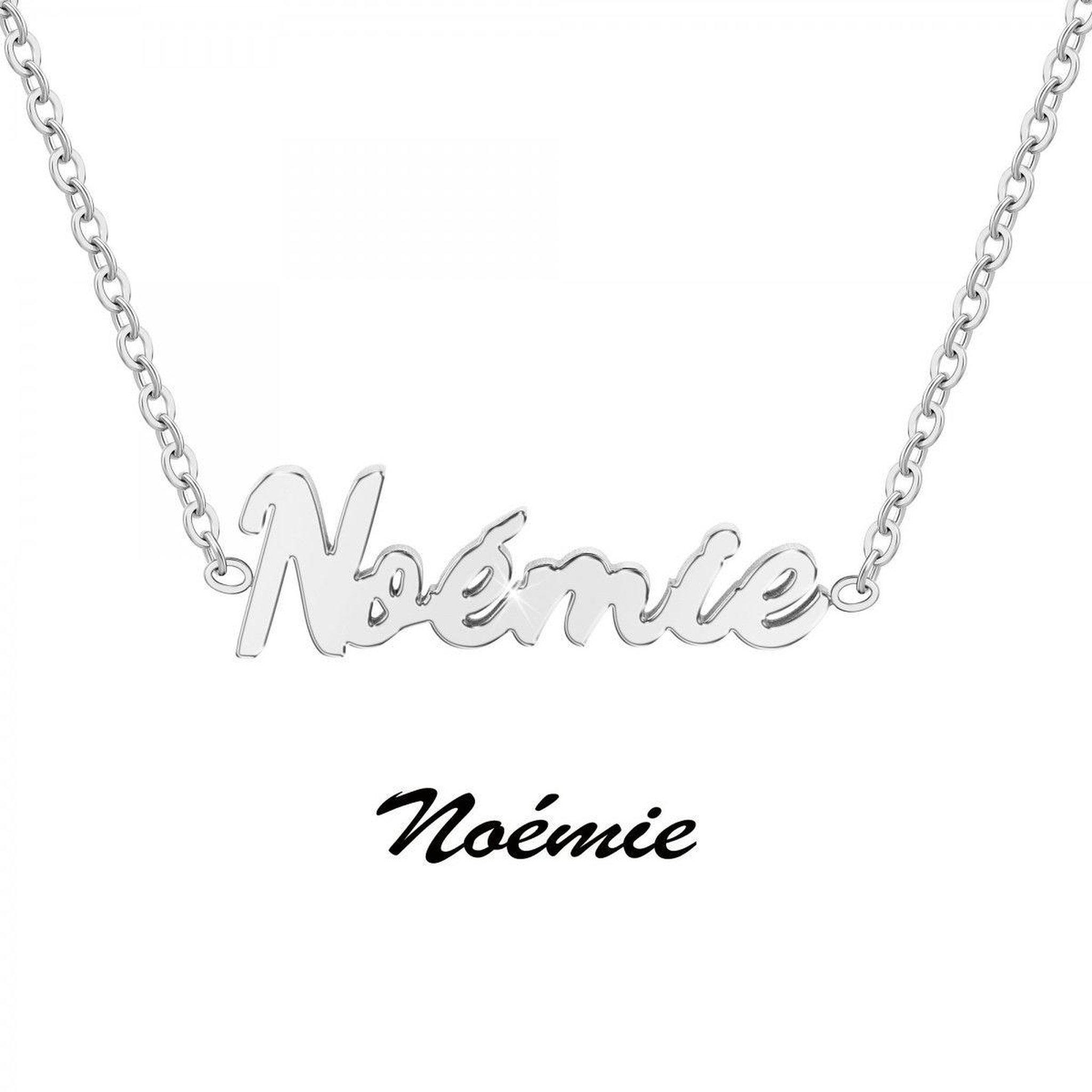 Voir la diapositive 3 : SC CRYSTAL Noémie - Collier prénom