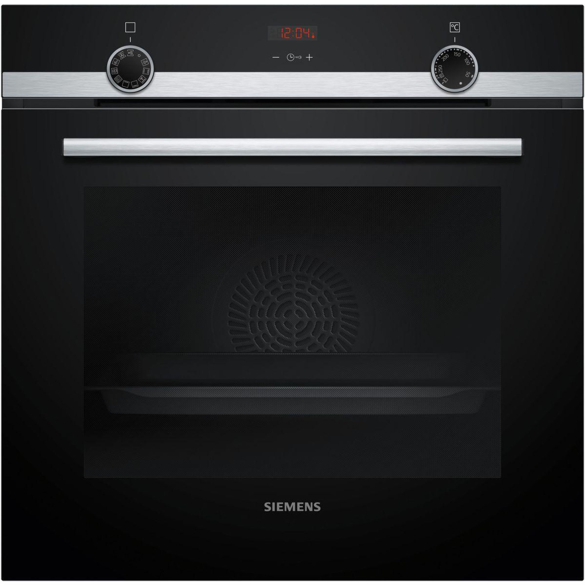 Voir la diapositive 1 : Siemens Four encastrable HB554AER3F - Chaleur pulsée - Ecoclean - Porte froide - Rails télescopiques - iQ300
