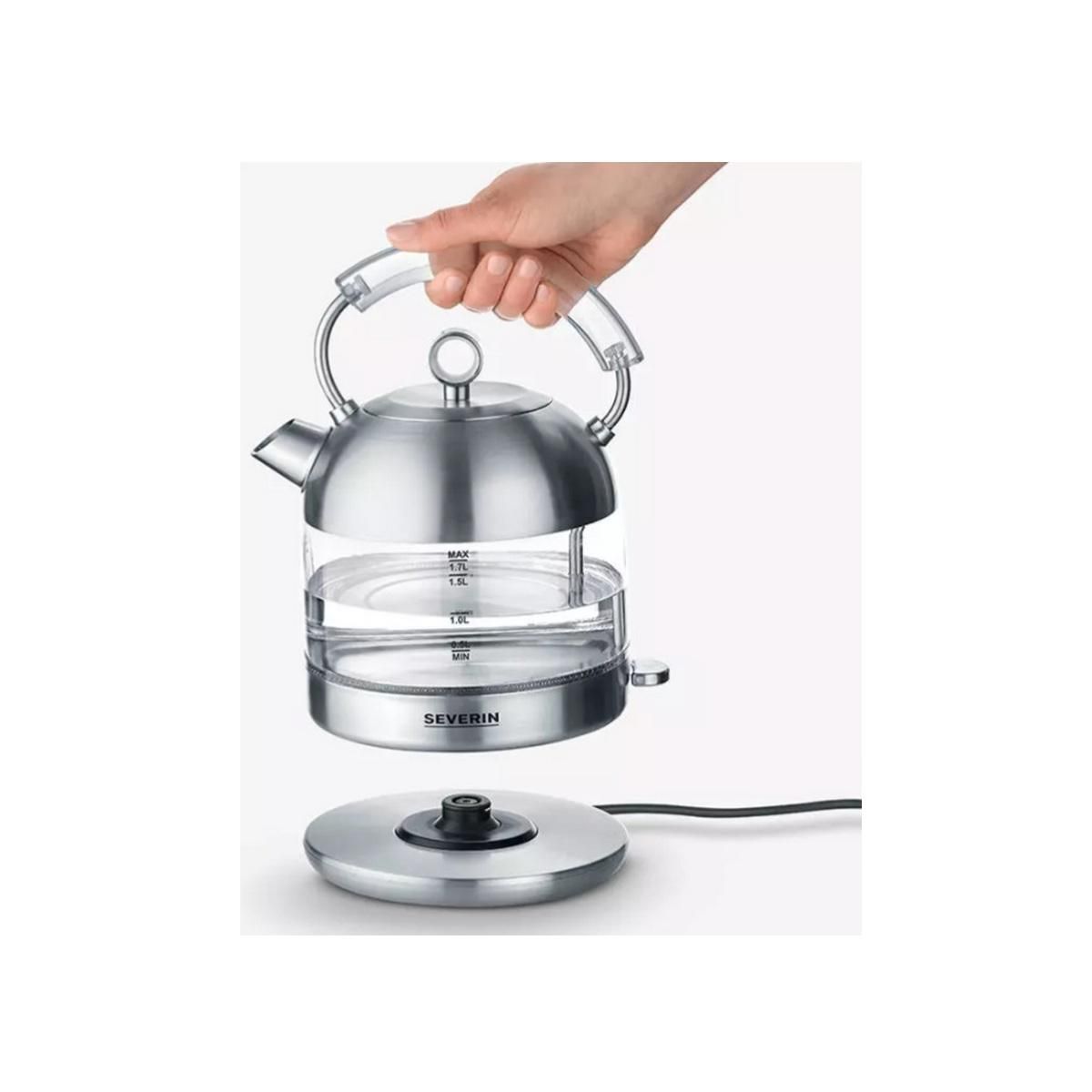 SEVERIN Bouilloire électrique sans fil 1.7l 2400w - WK3459