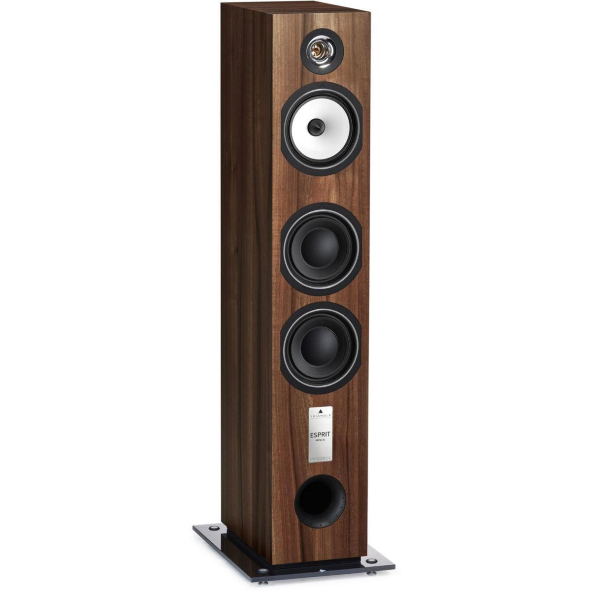 Triangle Enceinte colonne ANTAL EZ Chataigner x1