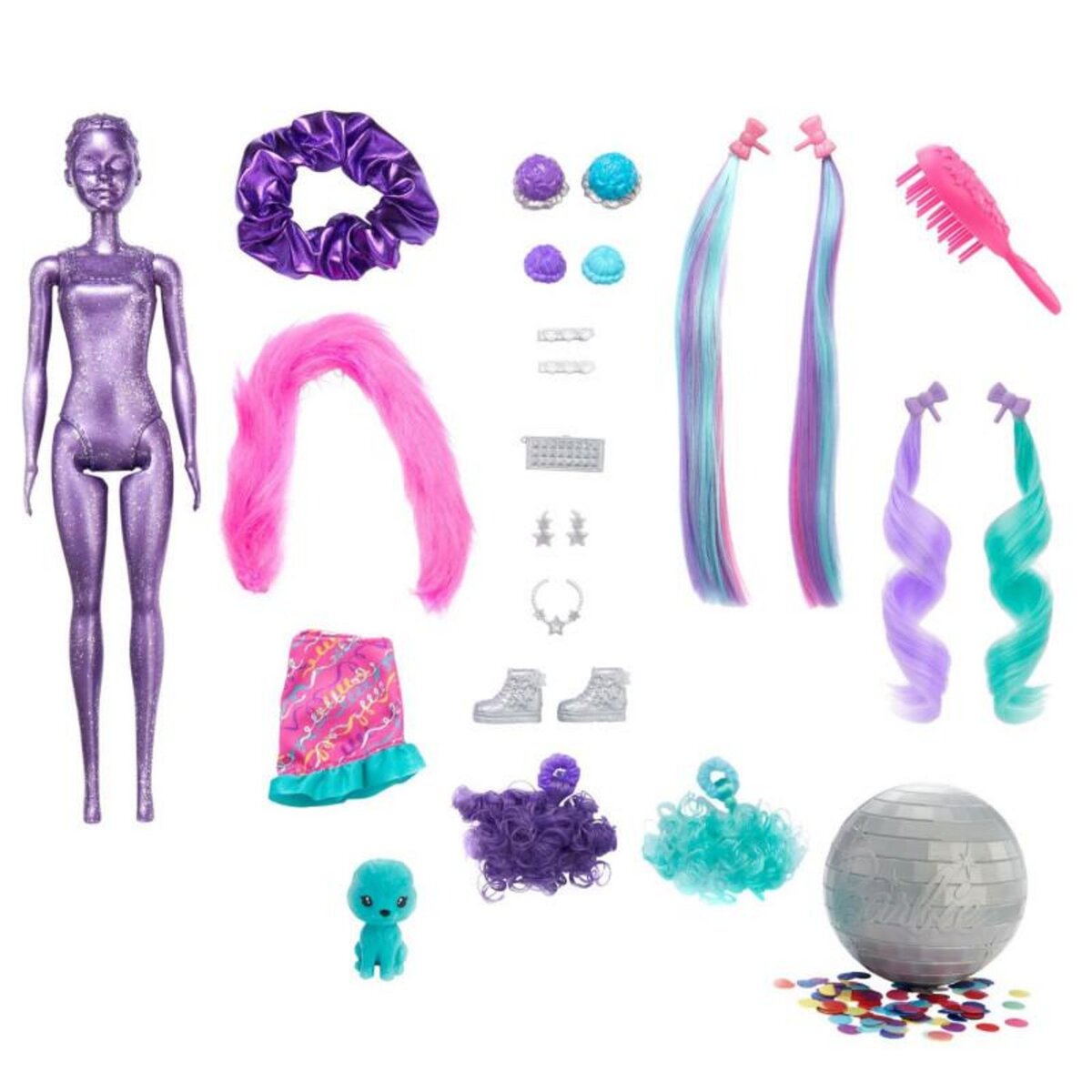 MATTEL Mattel - Poupée Barbie à Surprise Couleur Reveal