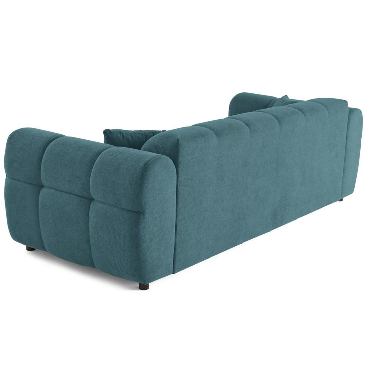 LISA DESIGN Ray - canapé droit 3 places en tissu texturé