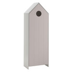 Paris Prix Armoire Enfant 4 Niveaux  Casami  171cm Rose