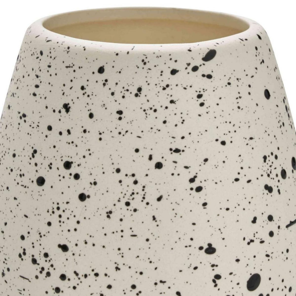 GUY LEVASSEUR Porte brosse à dents en céramique tacheté à la main DEMY