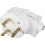 CENTRALE BRICO Fiche électrique mâle 2 pôles + terre, 20.0 A, DEBFLEX