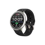 AMAZFIT Montre sport Active 2 Round Black Sport Silicone