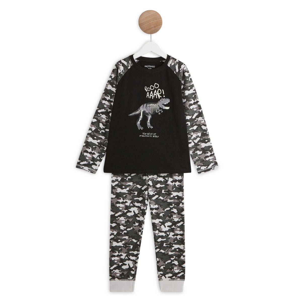 IN EXTENSO Ensemble pyjama dinosaures garçon