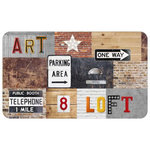 Paris Prix Tapis Déco Mousse  Loft  45x75cm Multicolore