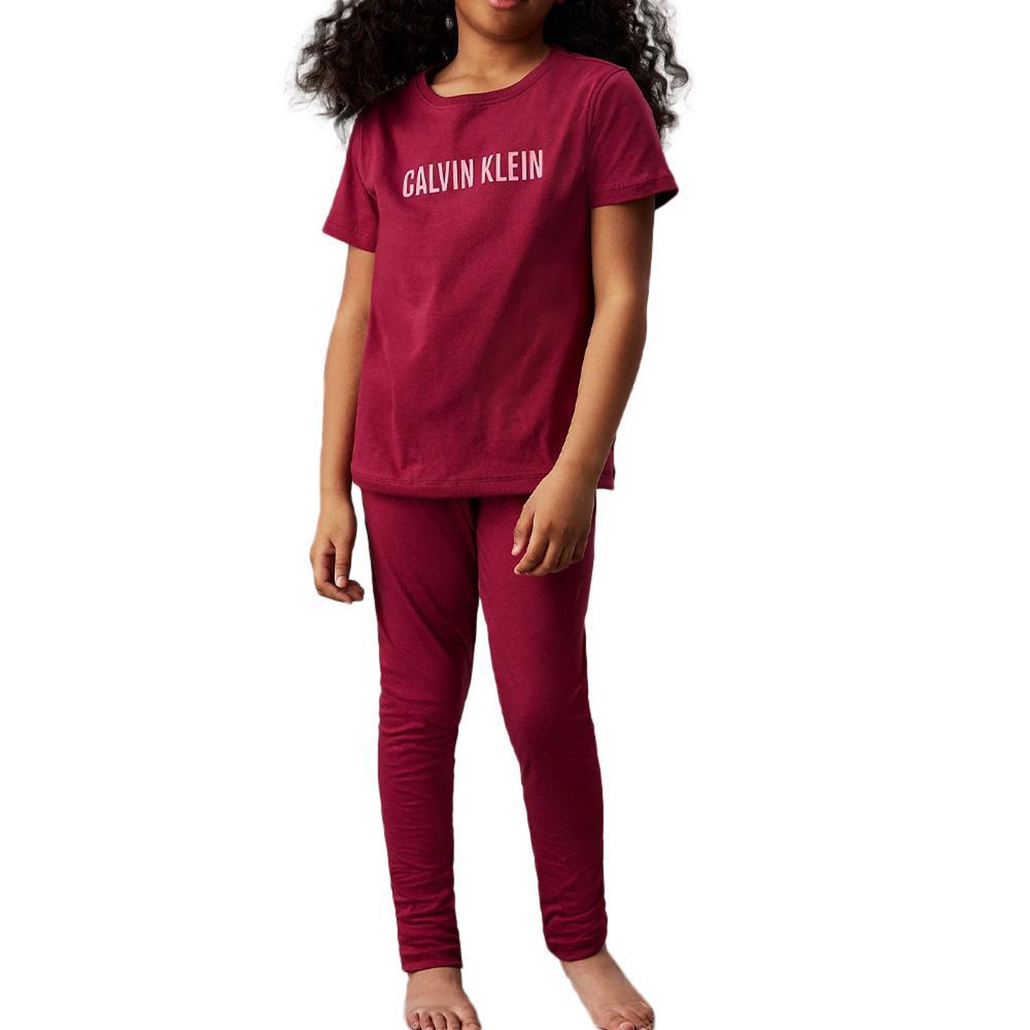 CALVIN KLEIN JEANS Pyjama Rouge Fille Calvin Klein Jeans Knit. Coloris disponibles : Rouge