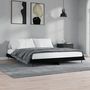 Voir la diapositive 2 : VIDAXL Cadre de lit sans matelas noir 200x200 cm bois d'ingenierie