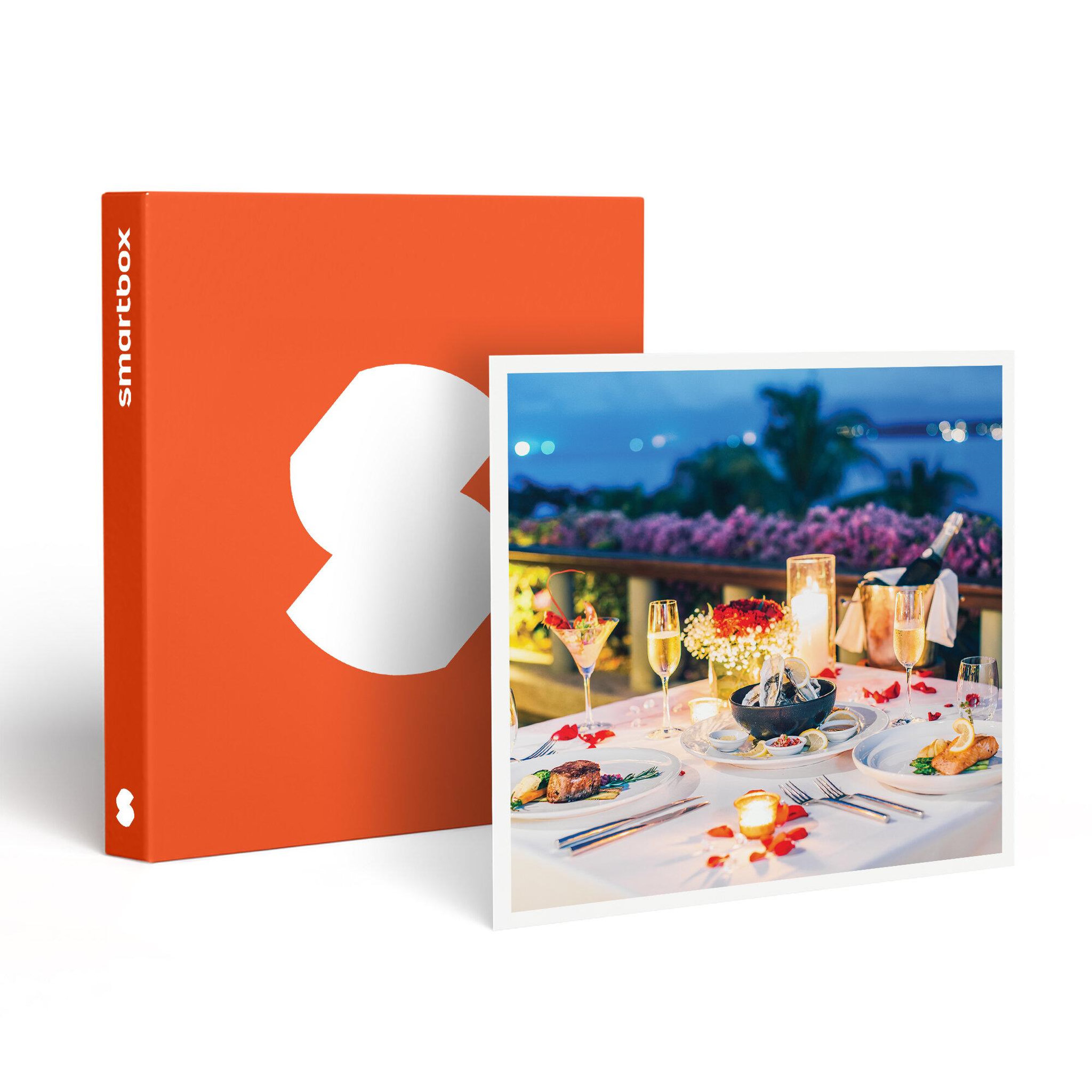 Smartbox Repas gourmand menu 4 plats pour deux en france - coffret cadeau gastronomie