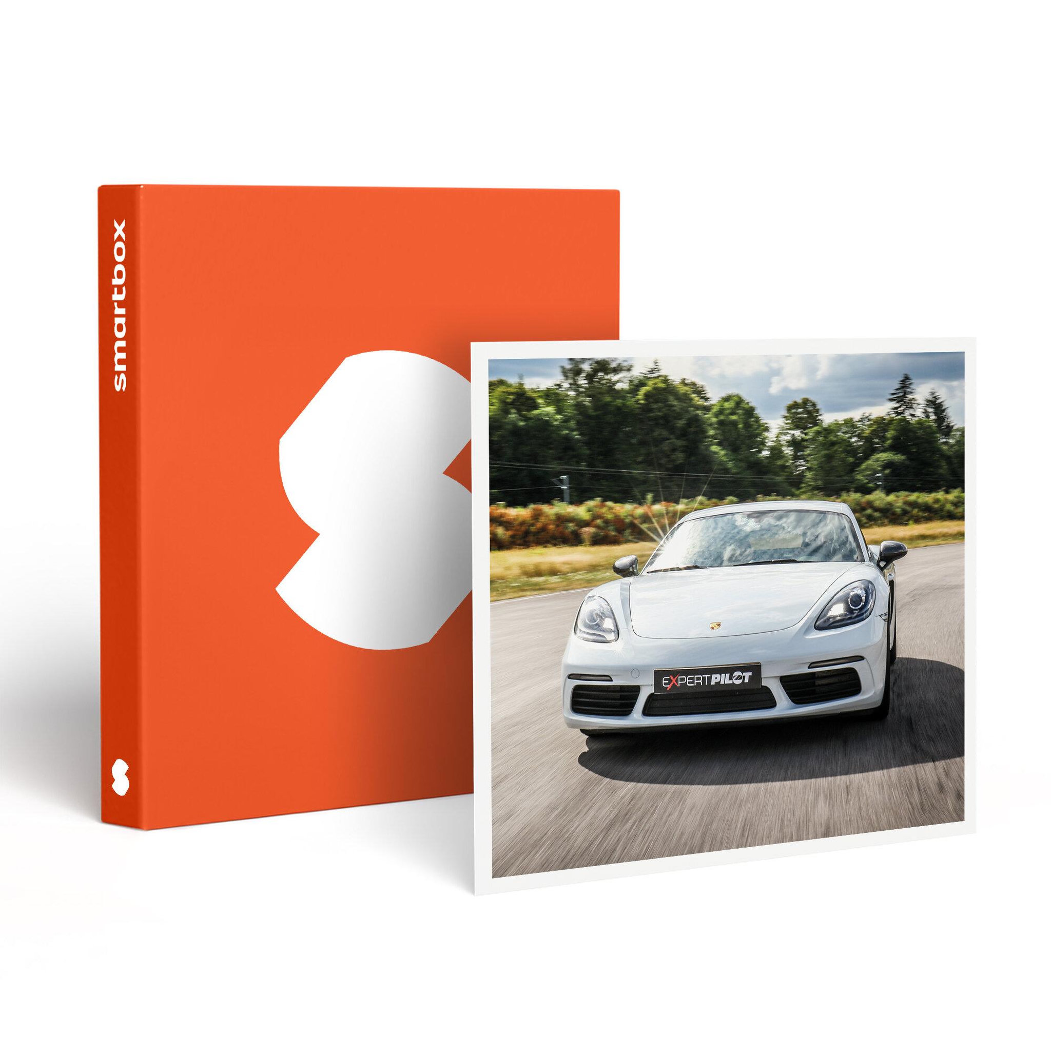 Smartbox 3 tours de pilotage en porsche cayman sur le circuit dijon-prenois - coffret cadeau sport & aventure