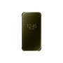 SAMSUNG Etui folio Clear View Cover pour Galaxy S7 - Doré
